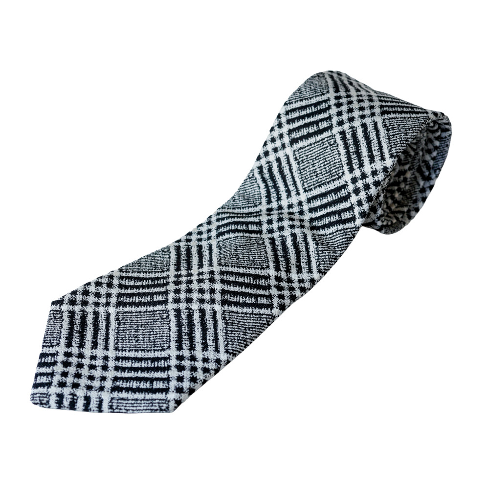VTG Hickey Freeman USA Silk Glen Plaid Tie Business Preppy Academia Old Money - Picture 5 of 16